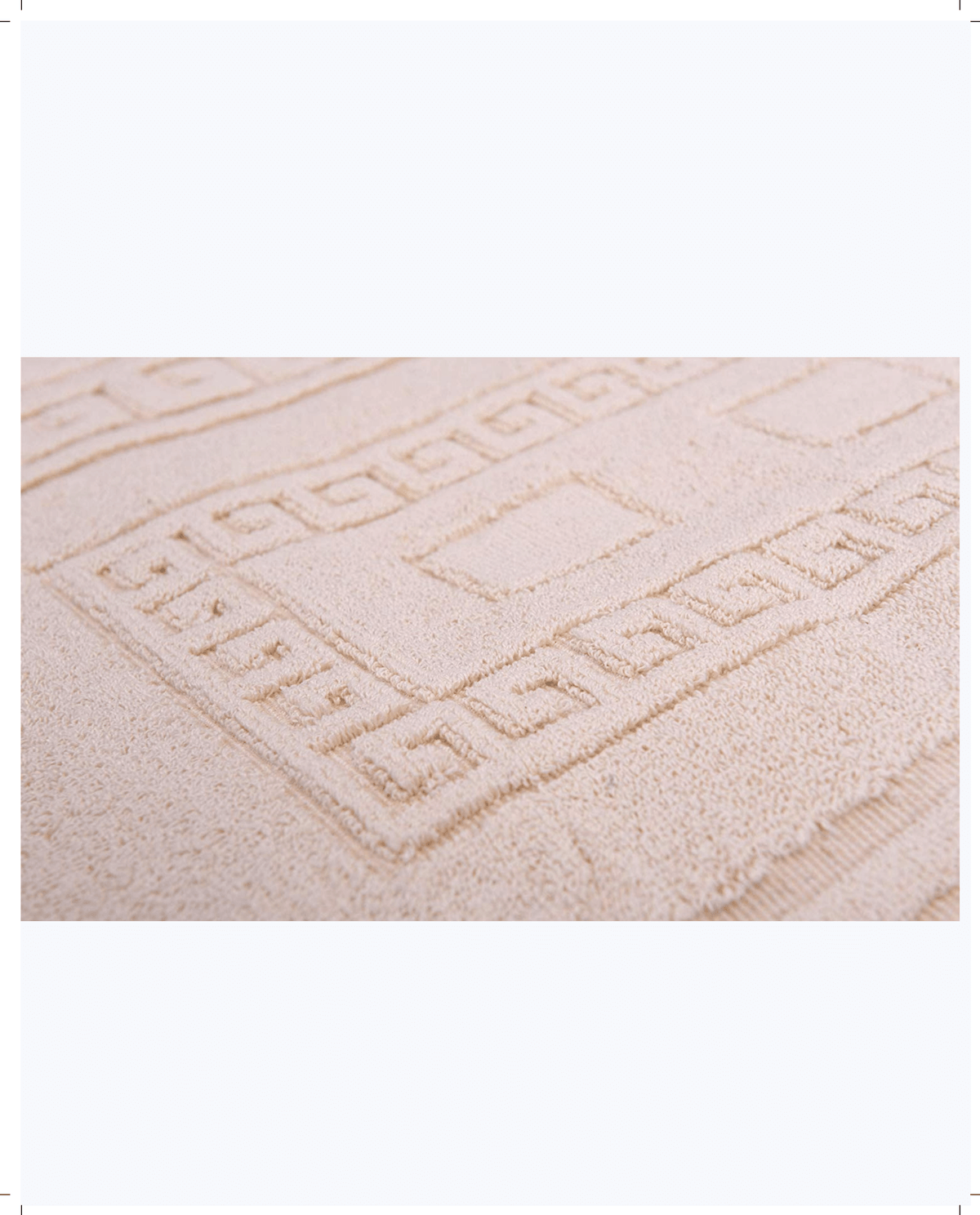 Tappeto Bagno in Cotone Classico ed Elegante