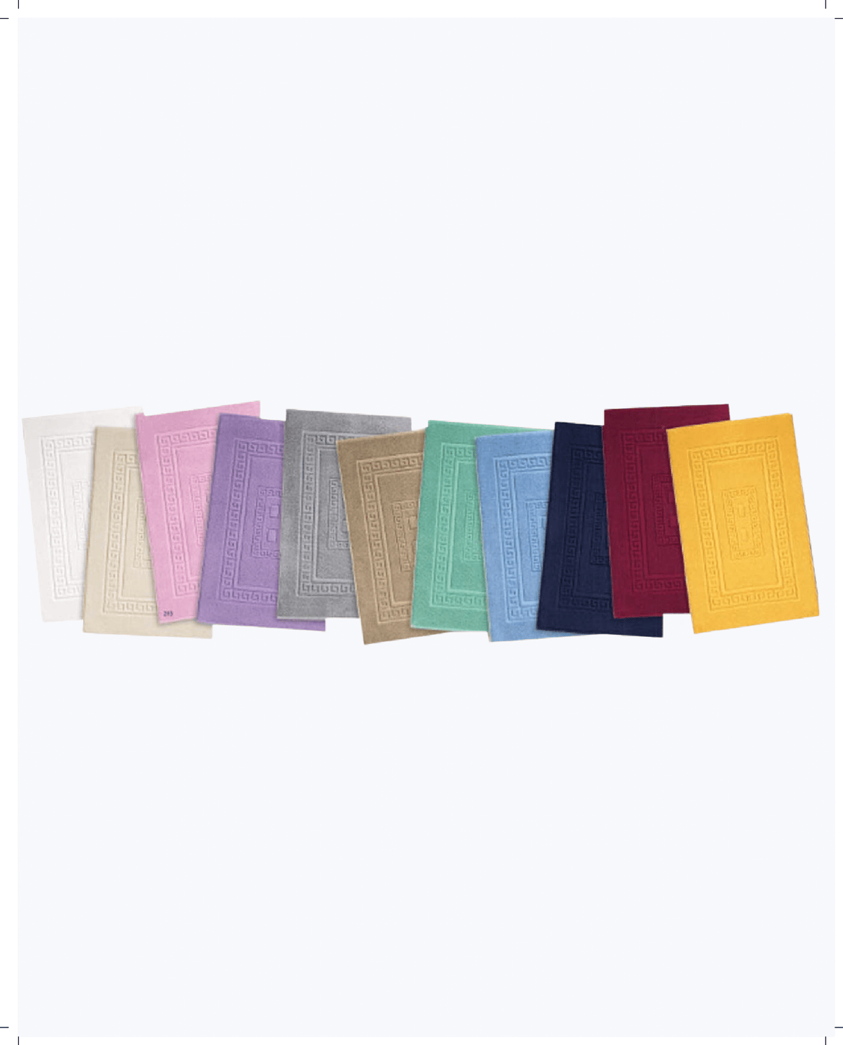 Tappeto Bagno in Cotone Classico ed Elegante