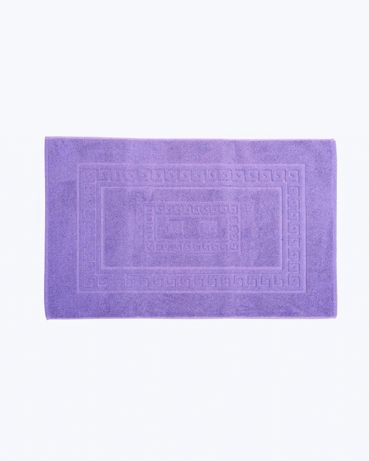 Tappeto Bagno in Cotone Classico ed Elegante Lilla