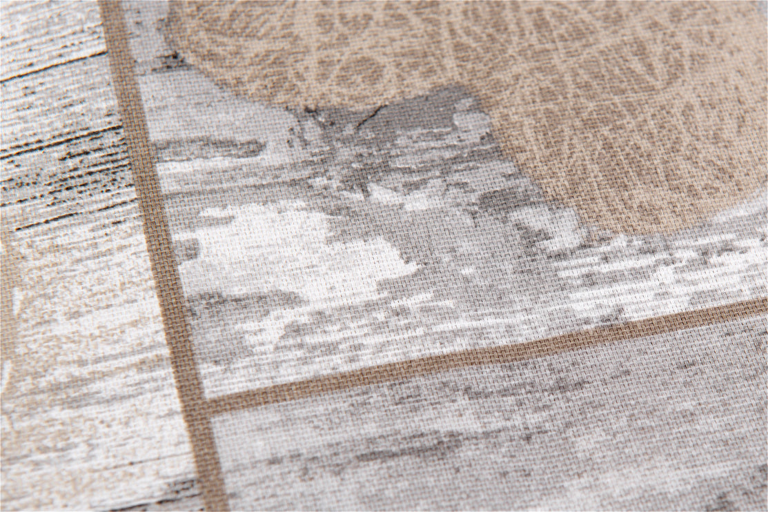 Telo Arredo Copritutto in Cotone Fantasia Shabby - Perfetto come Copriletto o Copridivano