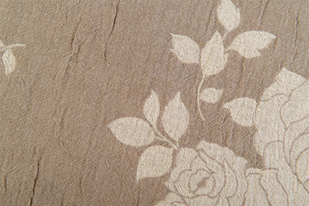 Telo Arredo Copritutto in Cotone Fantasia di Rose - Perfetto come Copriletto o Copridivano