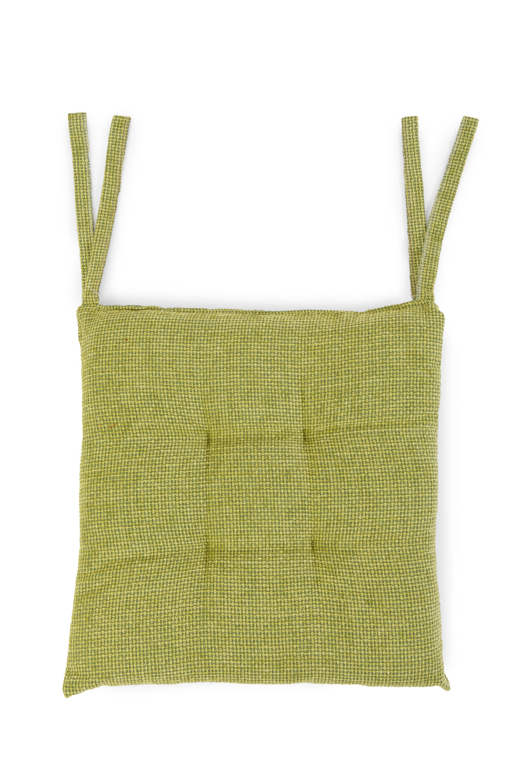 Cuscini Coprisedia Cucina con Lacci | Copri Sedie Cucina Intreccio Verde