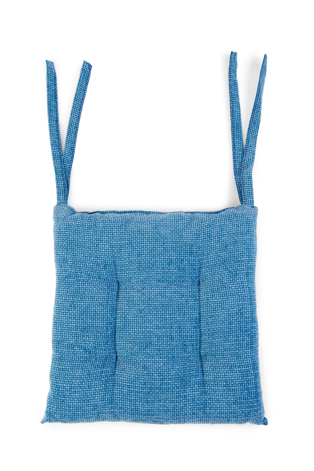 Cuscini Coprisedia Cucina con Lacci | Copri Sedie Cucina Intreccio Blu