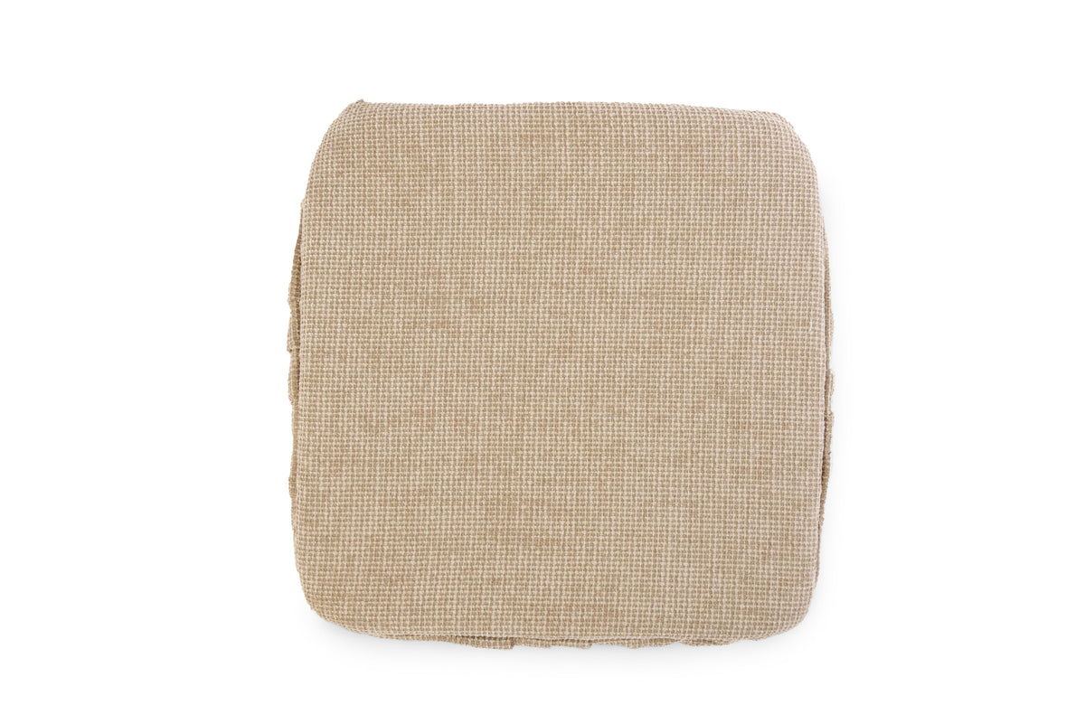 Cuscini Coprisedia Cucina con Fascia | Copri Sedie Cucina Intreccio Beige