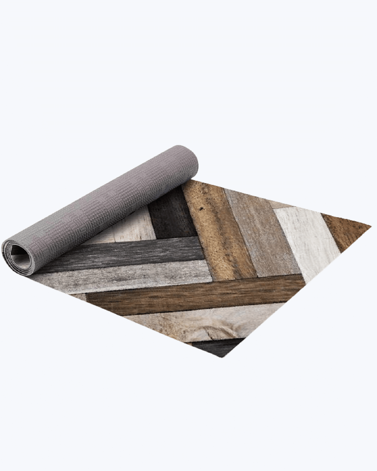 Tappeto Passatoia Antiscivolo e Antimacchia in PVC Stampa Parquet