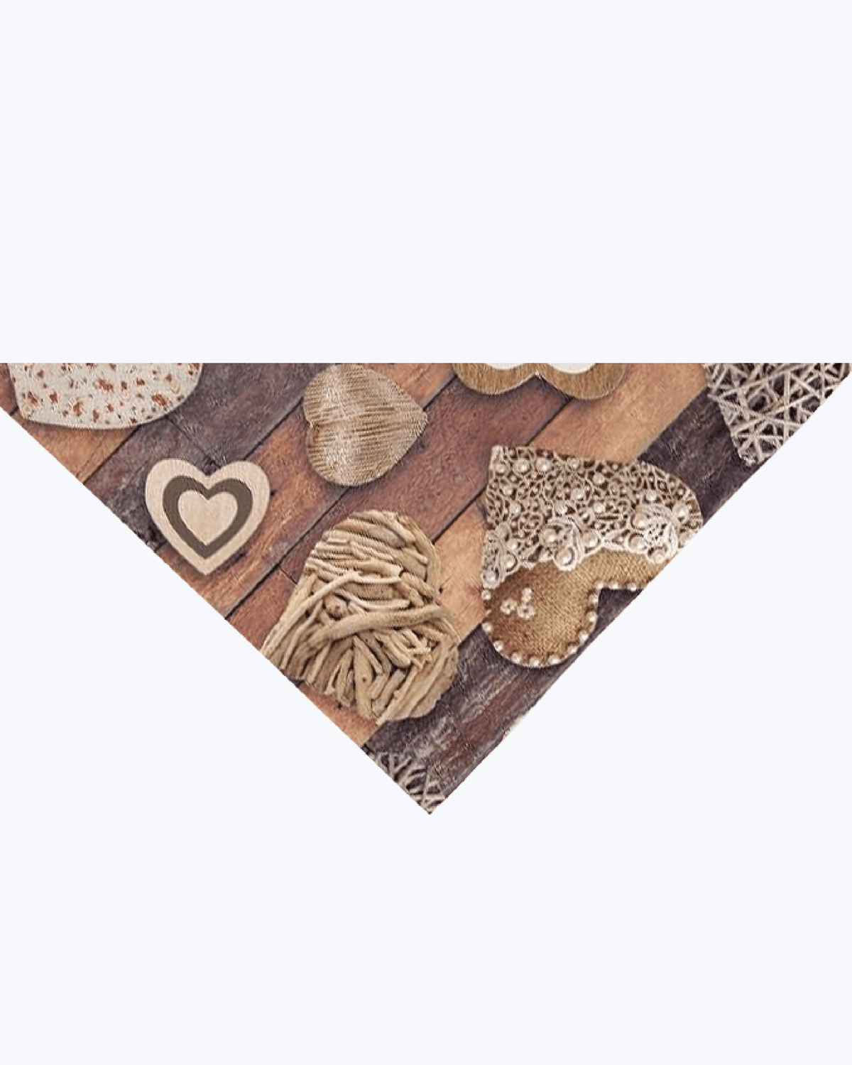 Tappeto Passatoia Antiscivolo e Antimacchia in PVC con Cuori