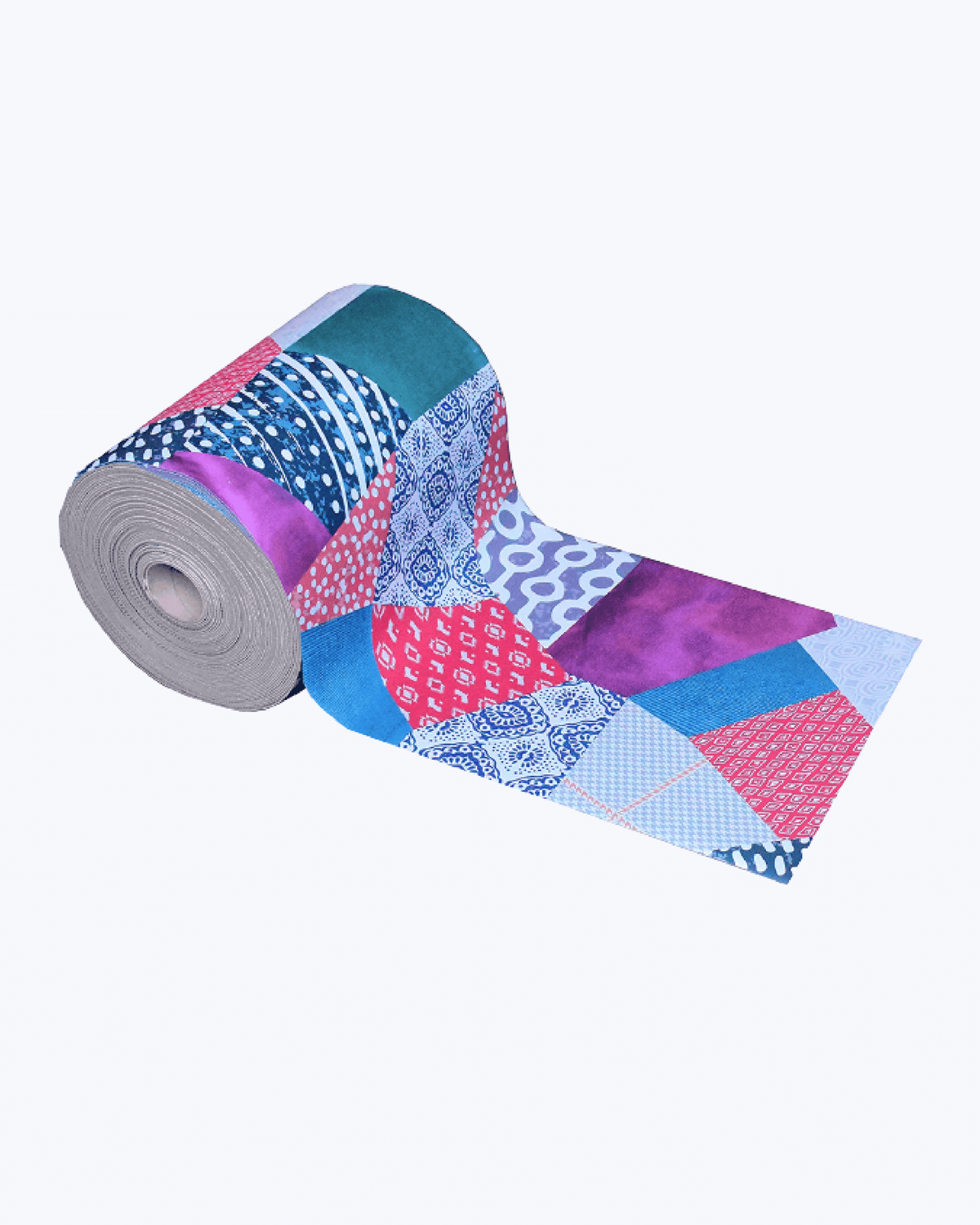 Tappeto Passatoia Antiscivolo e Antimacchia in PVC Stampa Patchwork