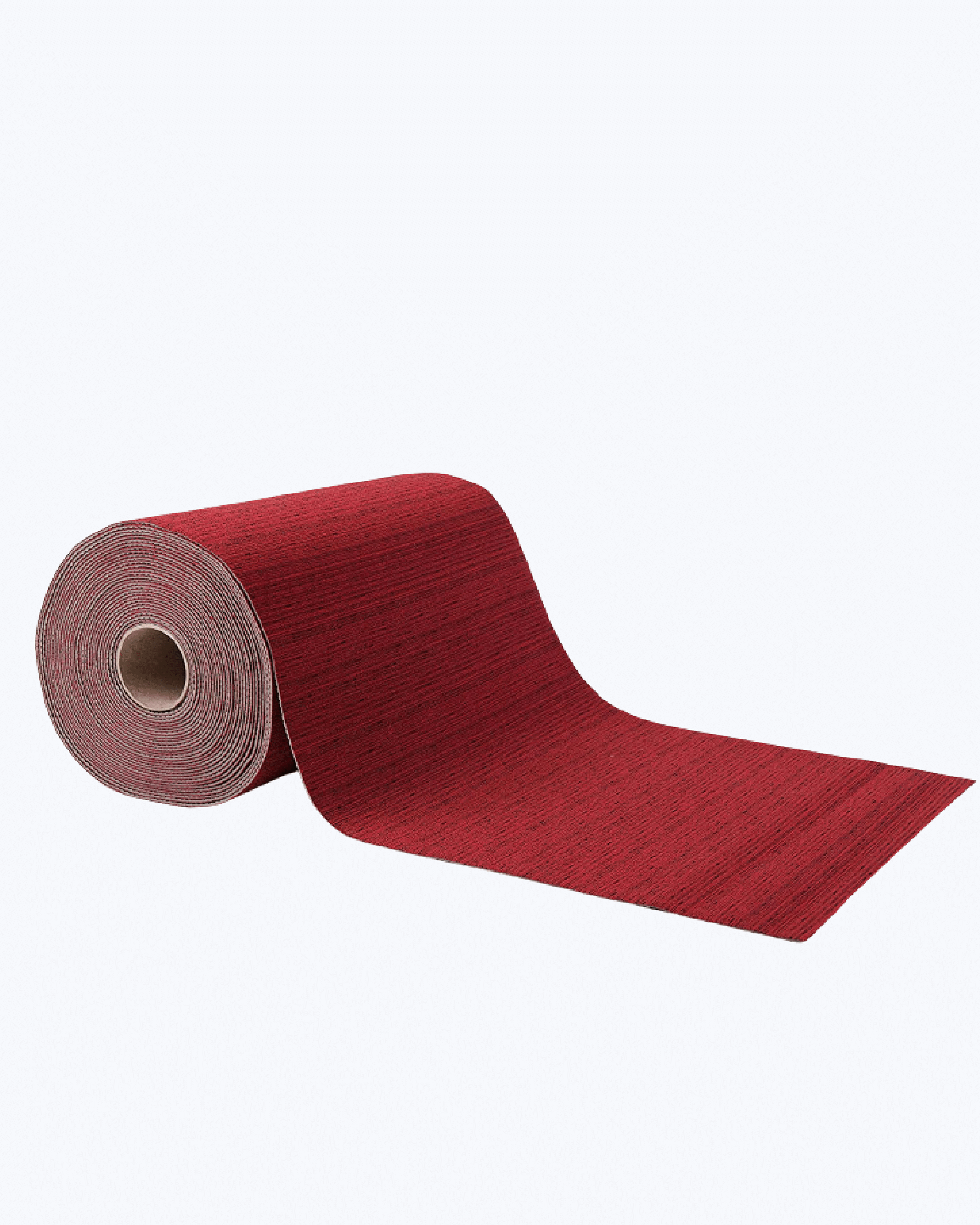 Tappeto Passatoia Antiscivolo e Antimacchia in PVC Stampa Melange Rosso