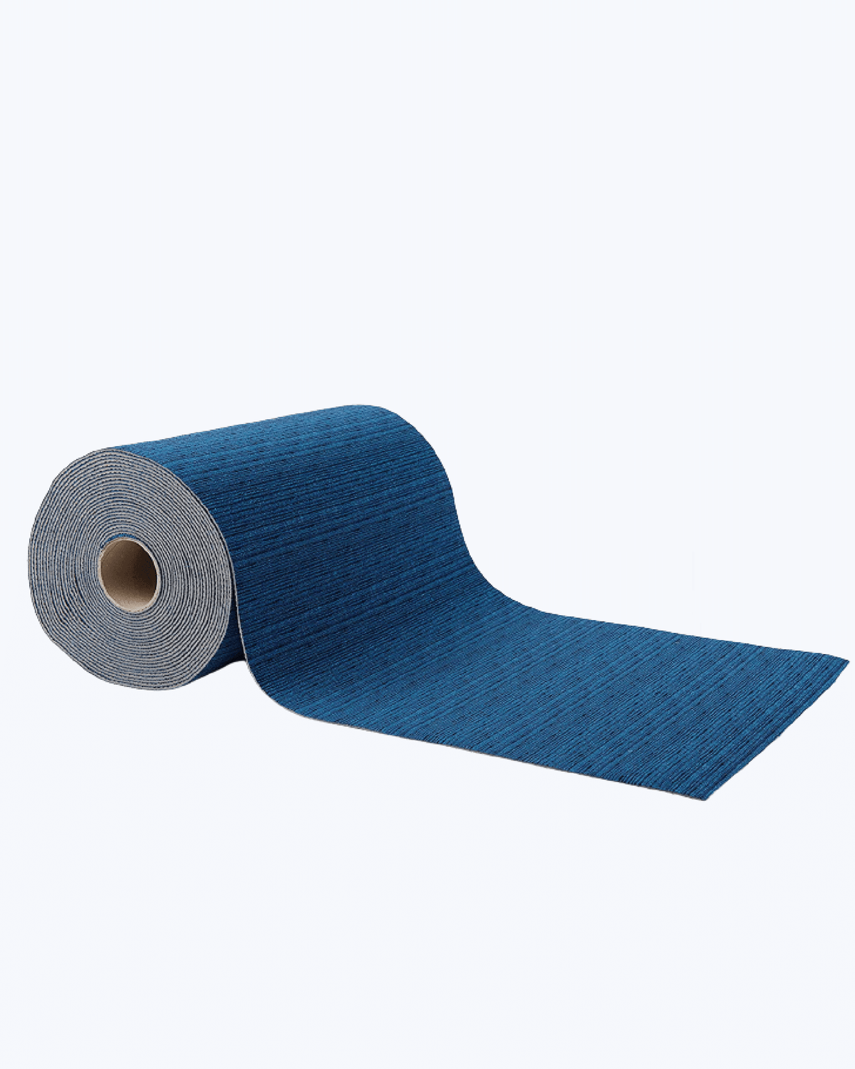 Tappeto Passatoia Antiscivolo e Antimacchia in PVC Stampa Melange Blu