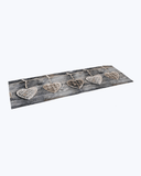 Tappeto Passatoia Antiscivolo e Antimacchia in PVC con Stampa Cuori Appesi