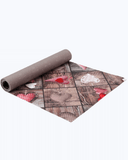 Tappeto Passatoia Antiscivolo e Antimacchia in PVC con Stampa Cuori Rossi