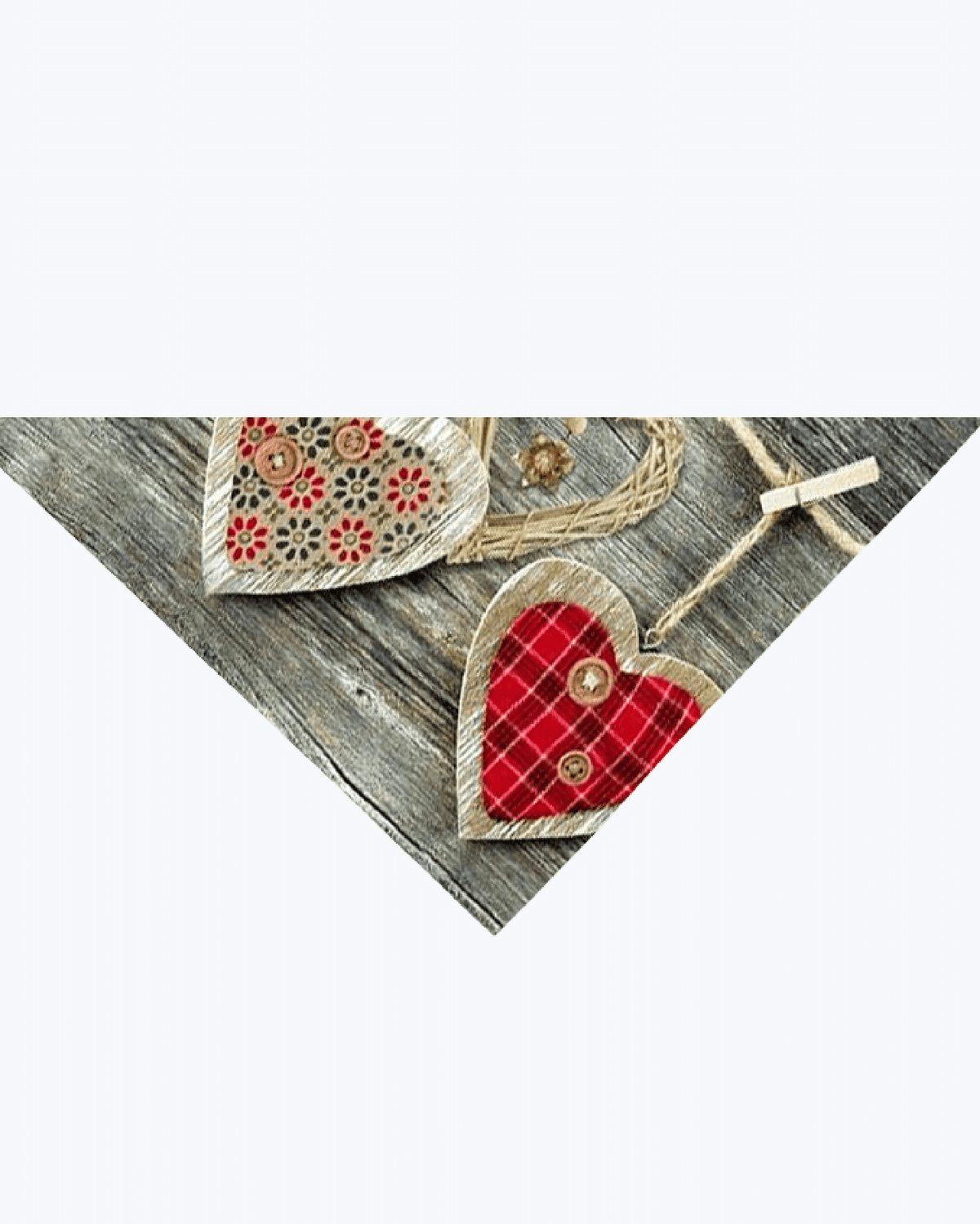 Tappeto Passatoia Antiscivolo e Antimacchia in PVC con Cuori Appesi