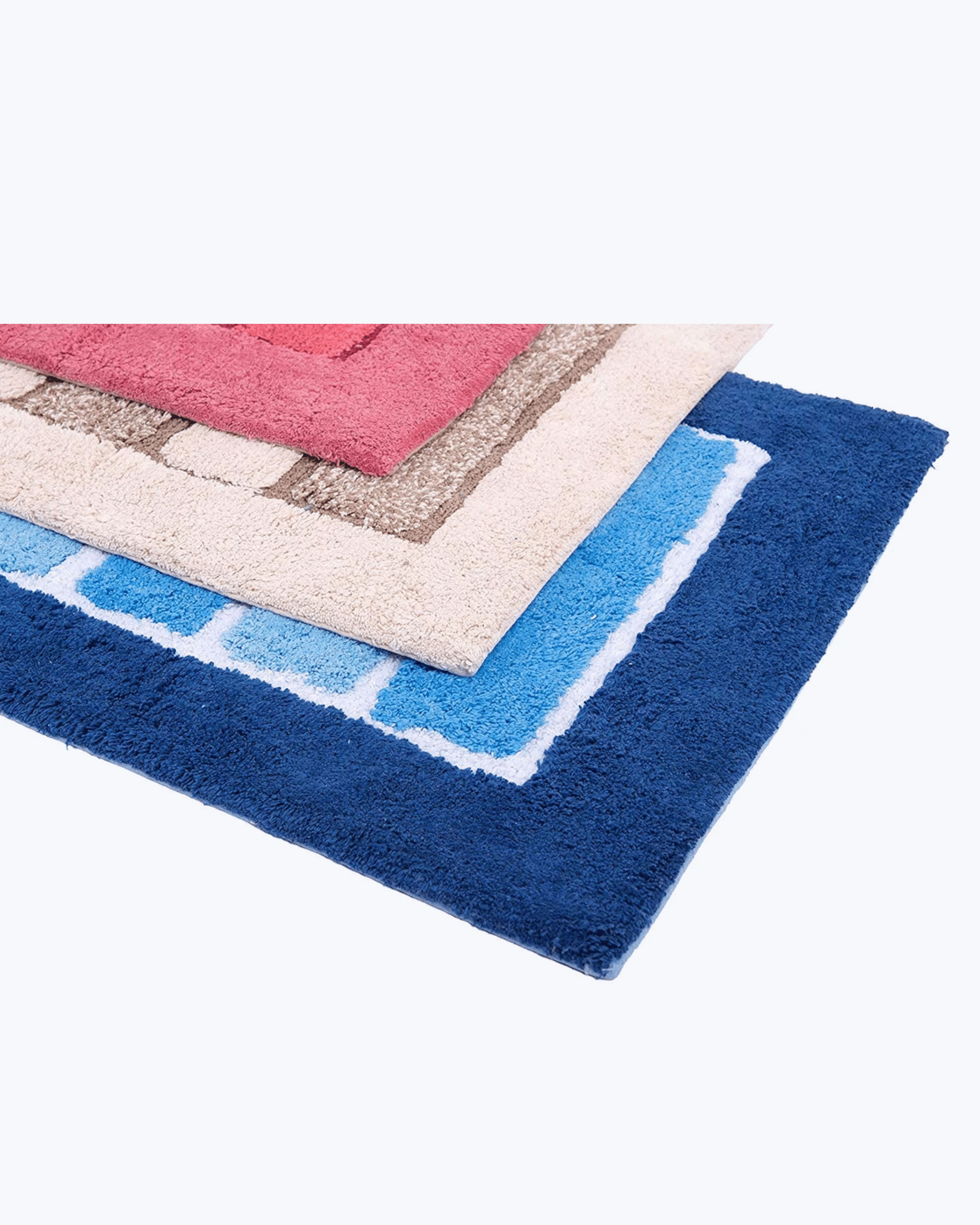 Moderno Pelo lungo Bagno tappeto Monocolore Tappetino da bagno Antiscivolo  Turch