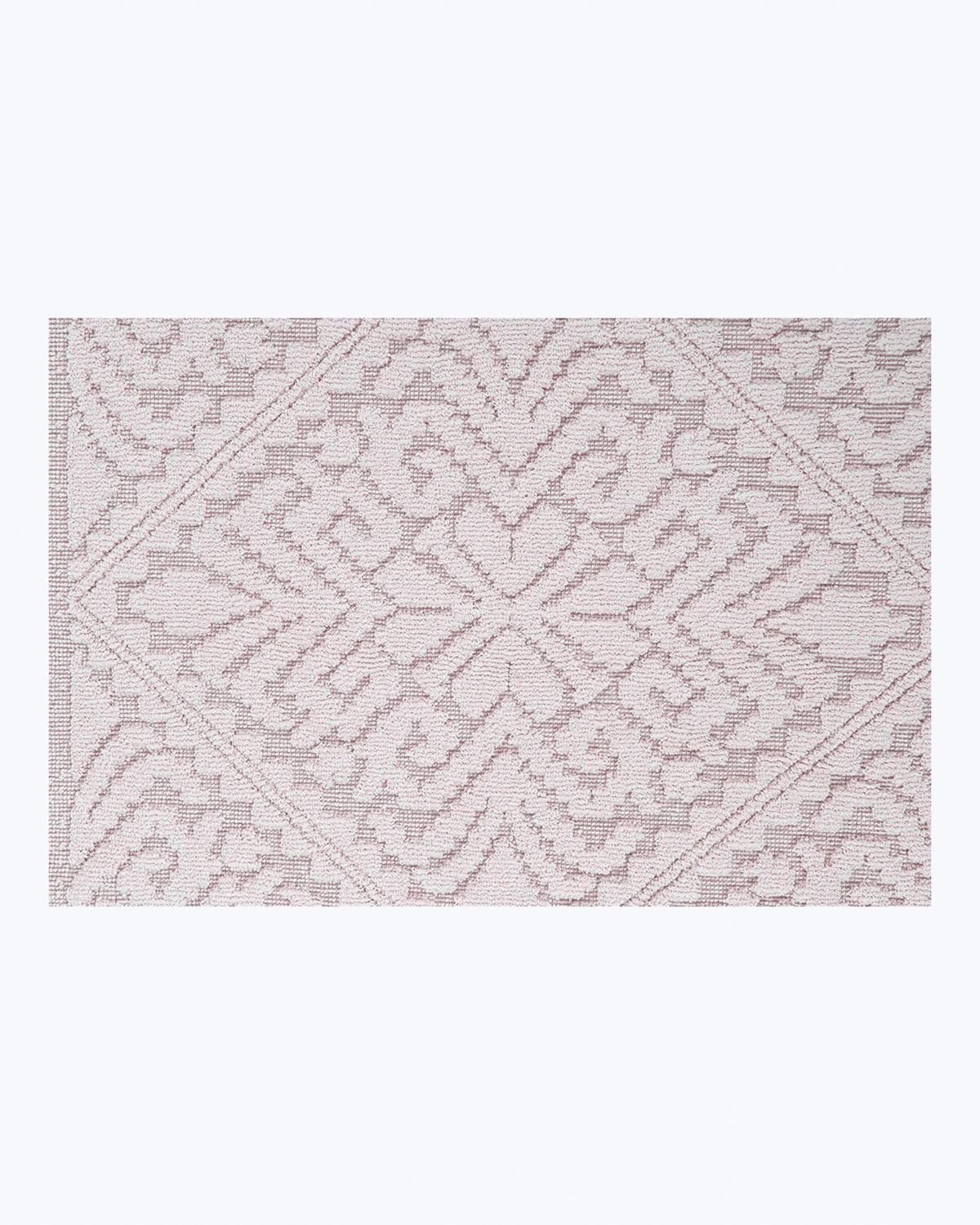 Tappeto Bagno in Cotone Assorbente | Decorazione Geometrica