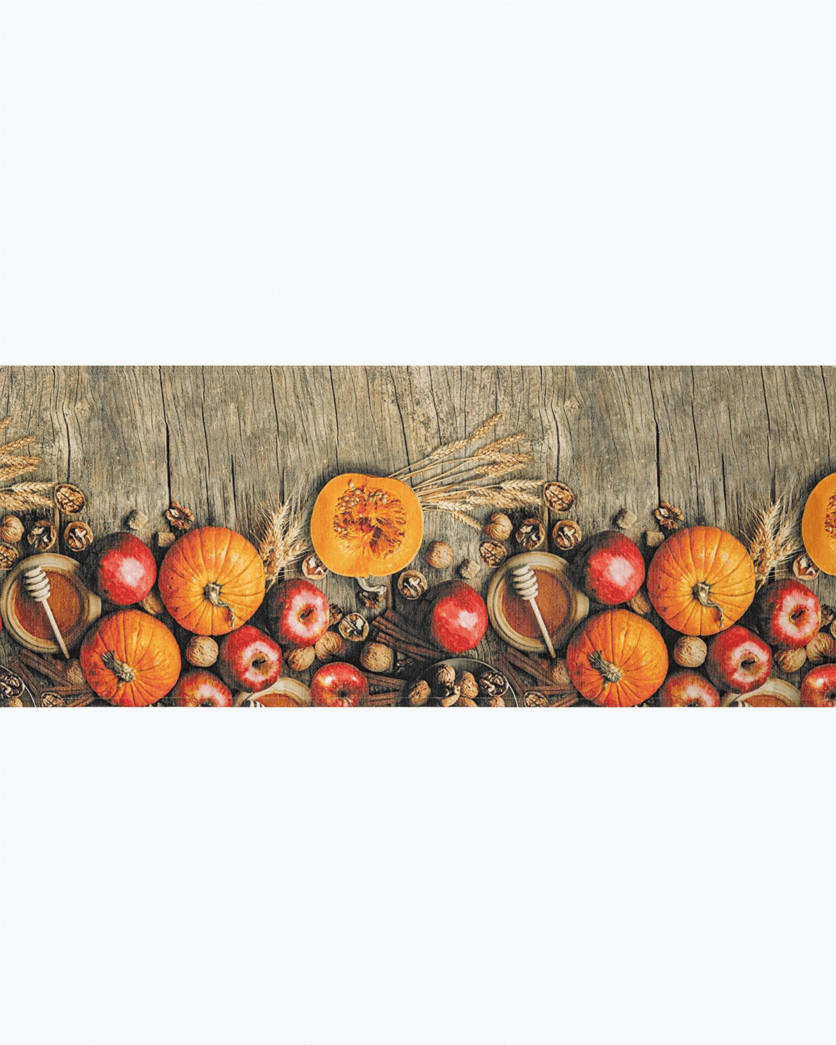 Tappeto Cucina Antiscivolo Lavabile Made in Italy - Fantasie colorate Zucche
