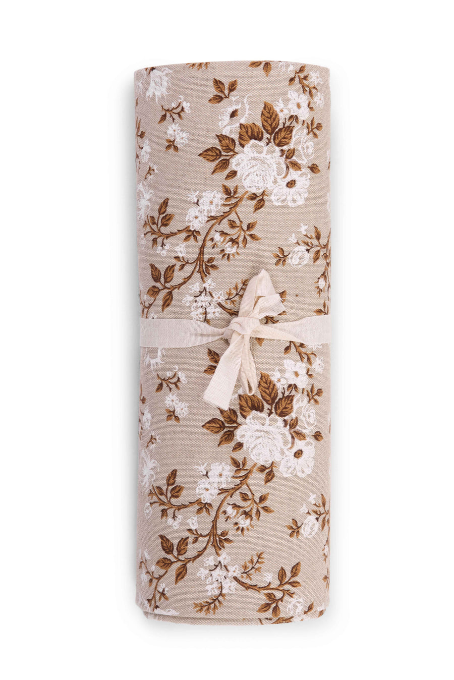 Telo Arredo Copritutto in Cotone Fantasia Roselline - Perfetto come Copriletto o Copridivano Rose Bianche