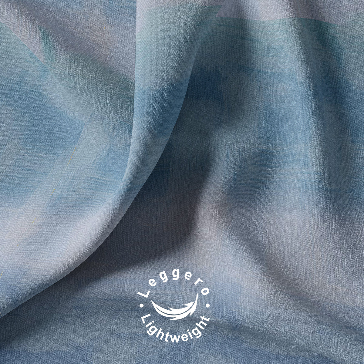 Lenzuolo Copriletto Estivo Cotone Piquet - Fantasia Arcobaleno Blu